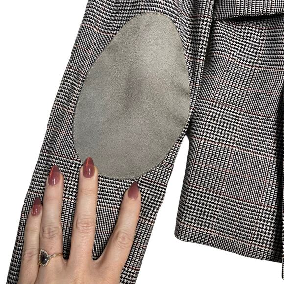 Veronica Beard Paloma Dickey Zip Plaid Blazer Jacket Wool Blend size 2 - Picture 7 of 9